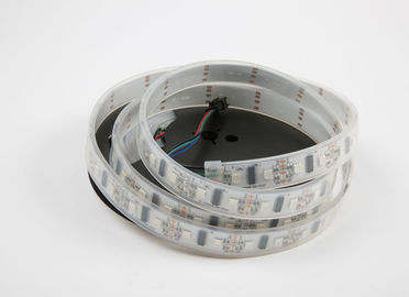 LPD8806 พิกเซลแม่เหล็กไฟฟ้าดิจิตอล LED เพิก ไฟแรงดันต่ำกันน้ำ 10mm / 12mm ความกว้าง